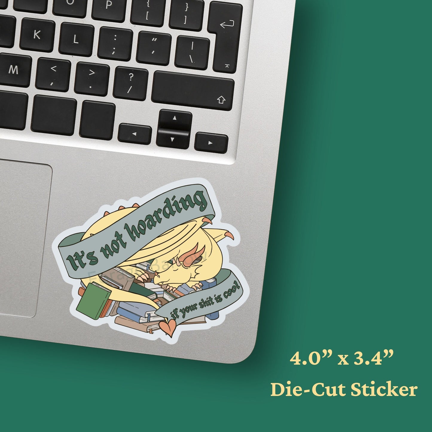 It's Not Hoarding - 4” x 3.4” Vinyl RPG Sticker